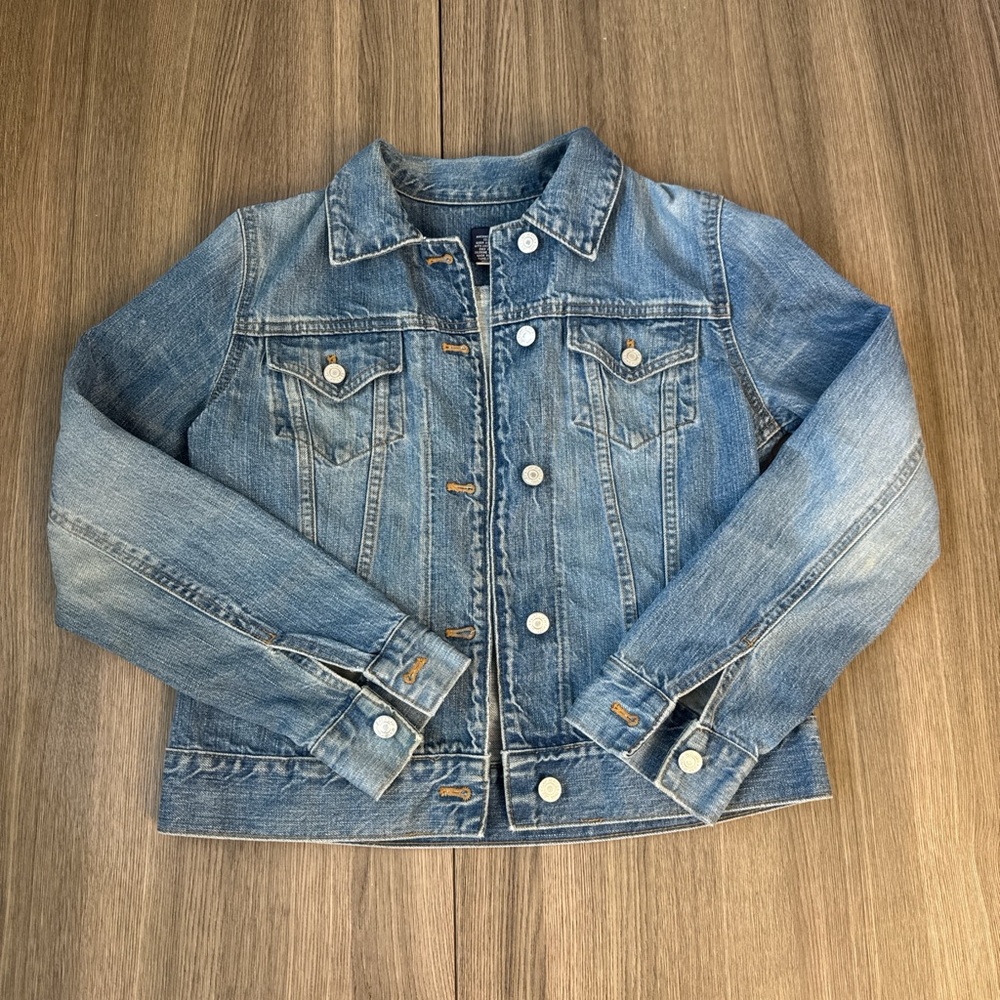 GAP Denim Jacket Women’s Small Y2K Early 2000s Blue Cotton
